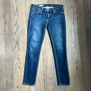 AG Adriano Goldschmied Women’s The Legging Ankle Blue Jeans, 26R